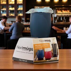 NextMug PLUS Temperature-Controlled Self-Heating Mug